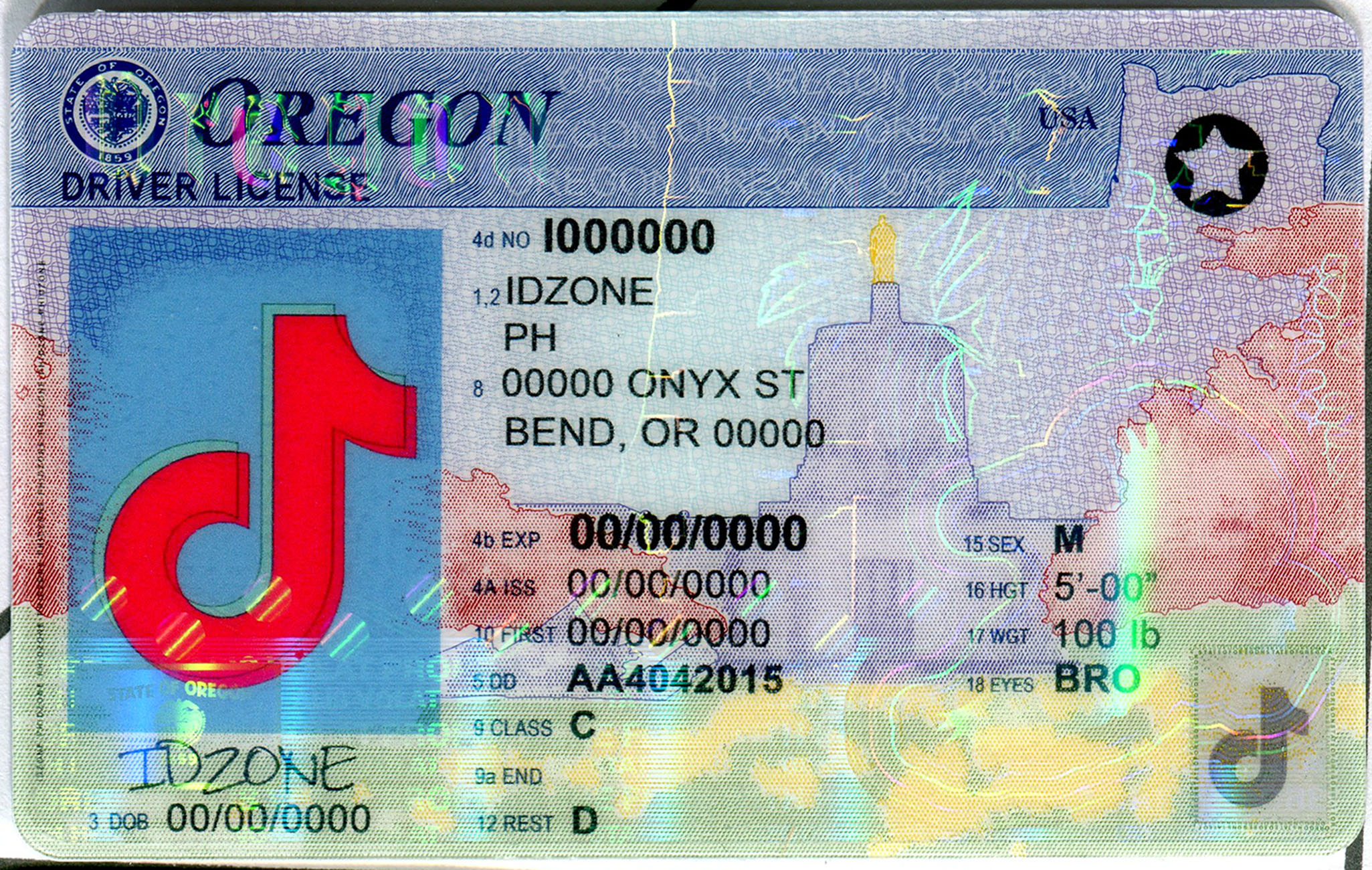 OREGON-New buy fake id
