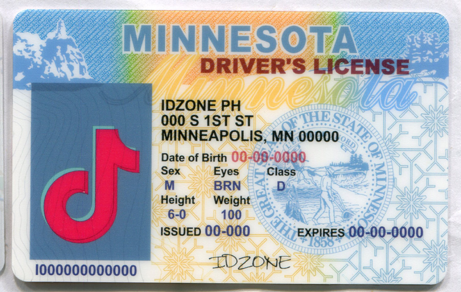 MINNESOTA-Old Scannable fake id