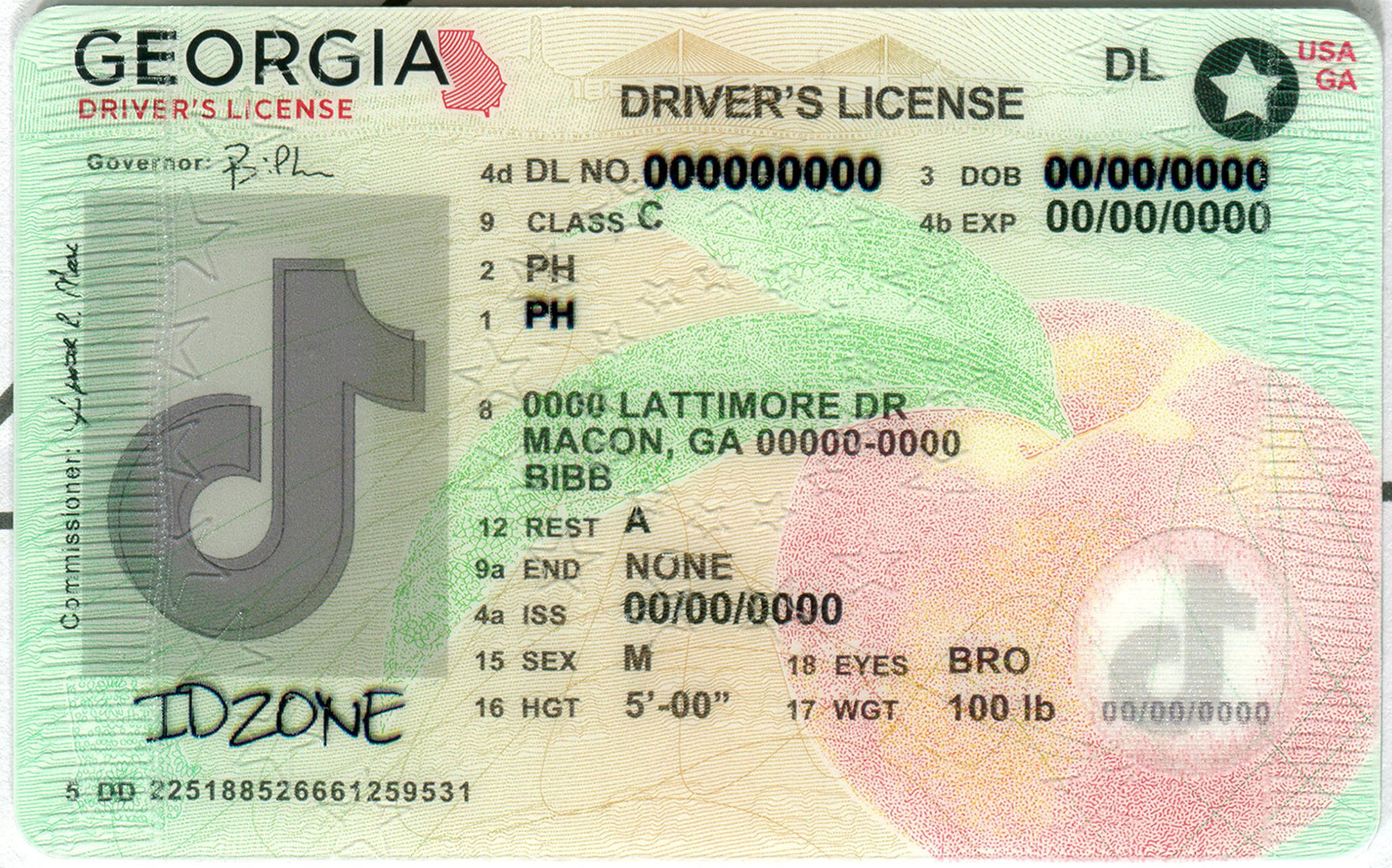 FAKE ID GA